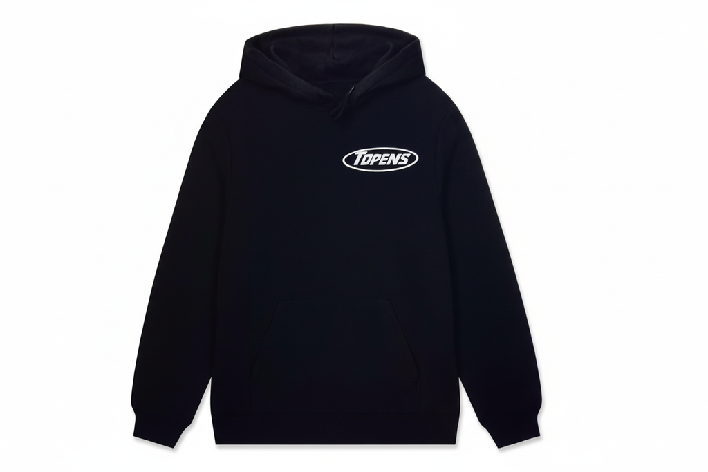 Topens Signature Hoodie Zwart - Achterkant