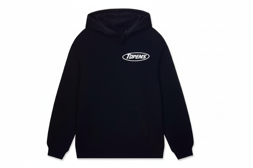 Topens Signature Hoodie Zwart - Achterkant